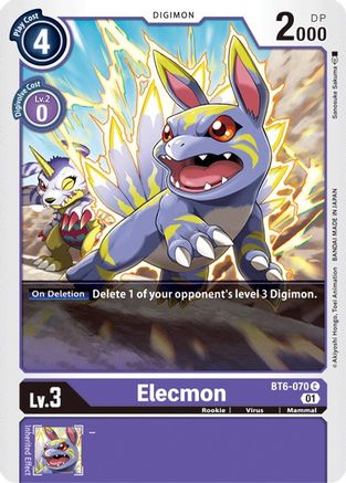 Elecmon (BT6-070) - Double Diamond