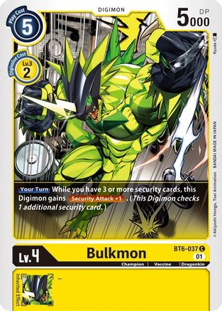 Bulkmon (BT6-037) - Double Diamond