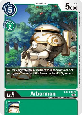 Arbormon (BT6-049) - Double Diamond