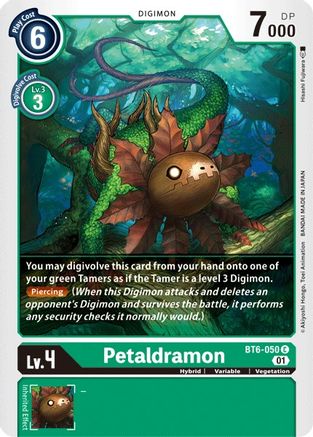 Petaldramon (BT6-050) - Double Diamond