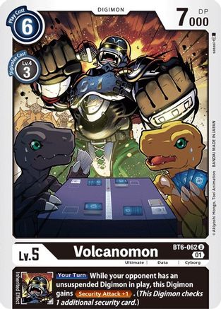 Volcanomon (BT6-062) - Double Diamond