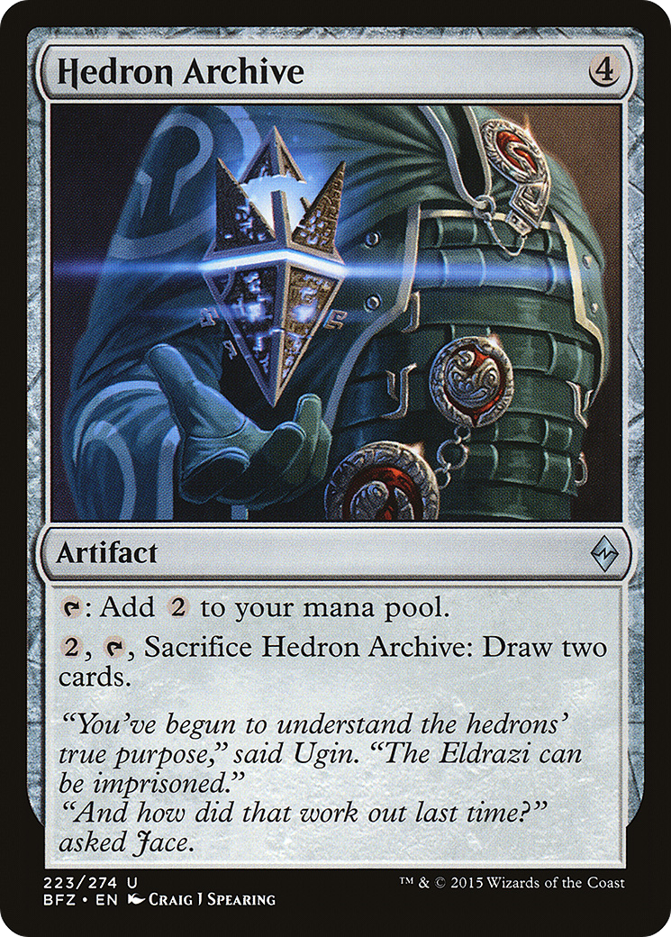 Hedron Archive (BFZ-223) - Battle for Zendikar Foil