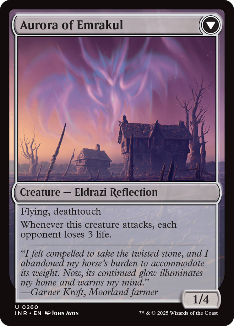 Cryptolith Fragment // Aurora of Emrakul (INR-260) - Innistrad Remastered