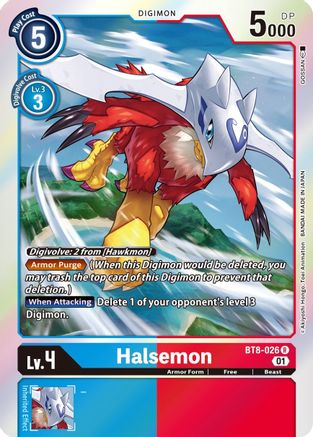 Halsemon (BT8-026) - New Awakening Foil