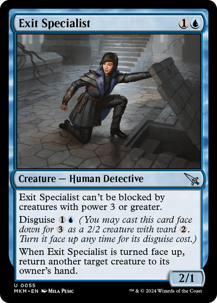 Exit Specialist (MKM-055) - Murders at Karlov Manor Foil