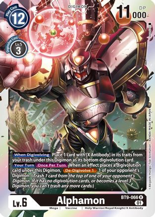 Alphamon (BT9-066) - X Record Foil