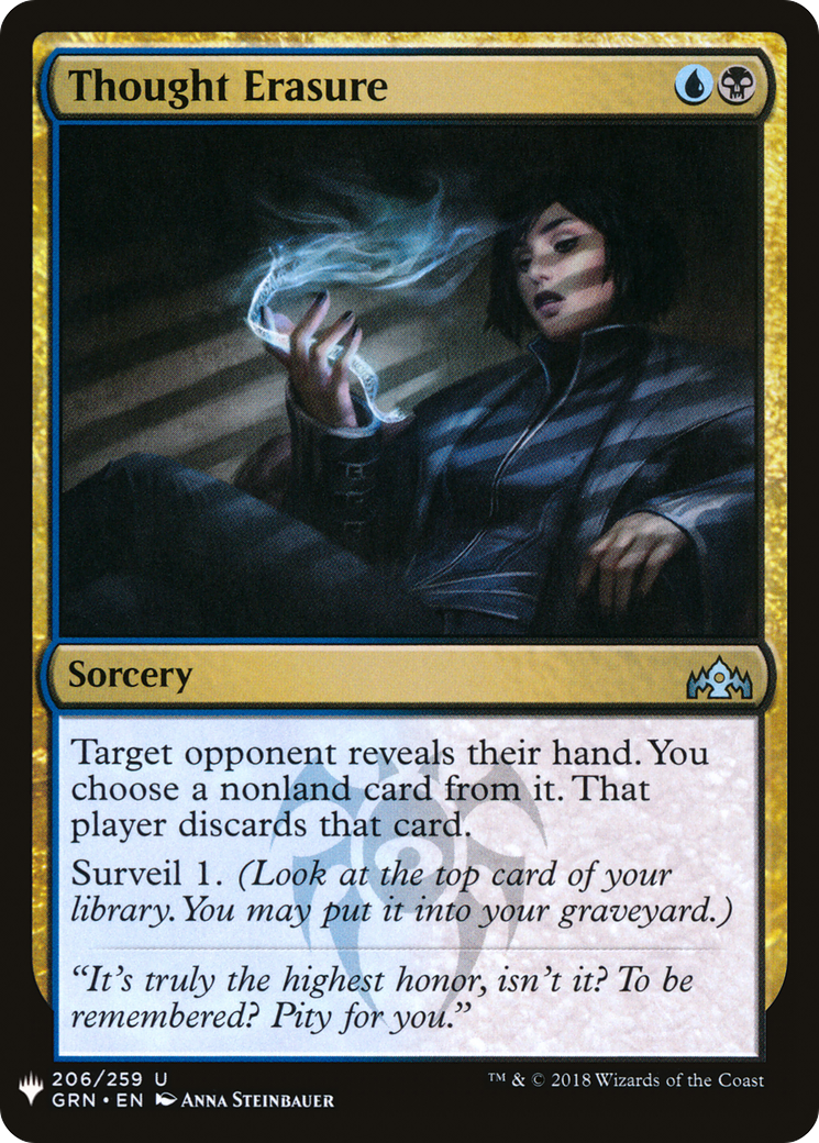 Thought Erasure (LIST-206) - The List