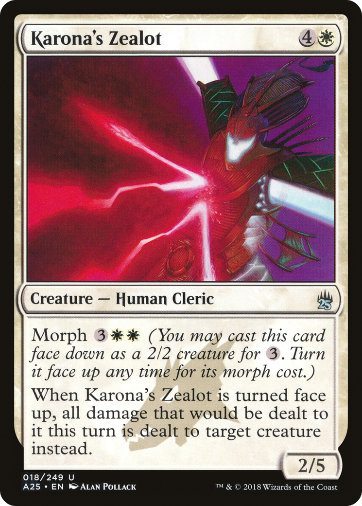 Karona's Zealot (A25-018) - Masters 25