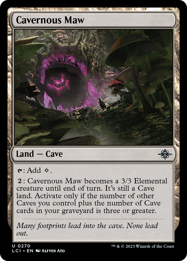Cavernous Maw (LCI-270) - The Lost Caverns of Ixalan