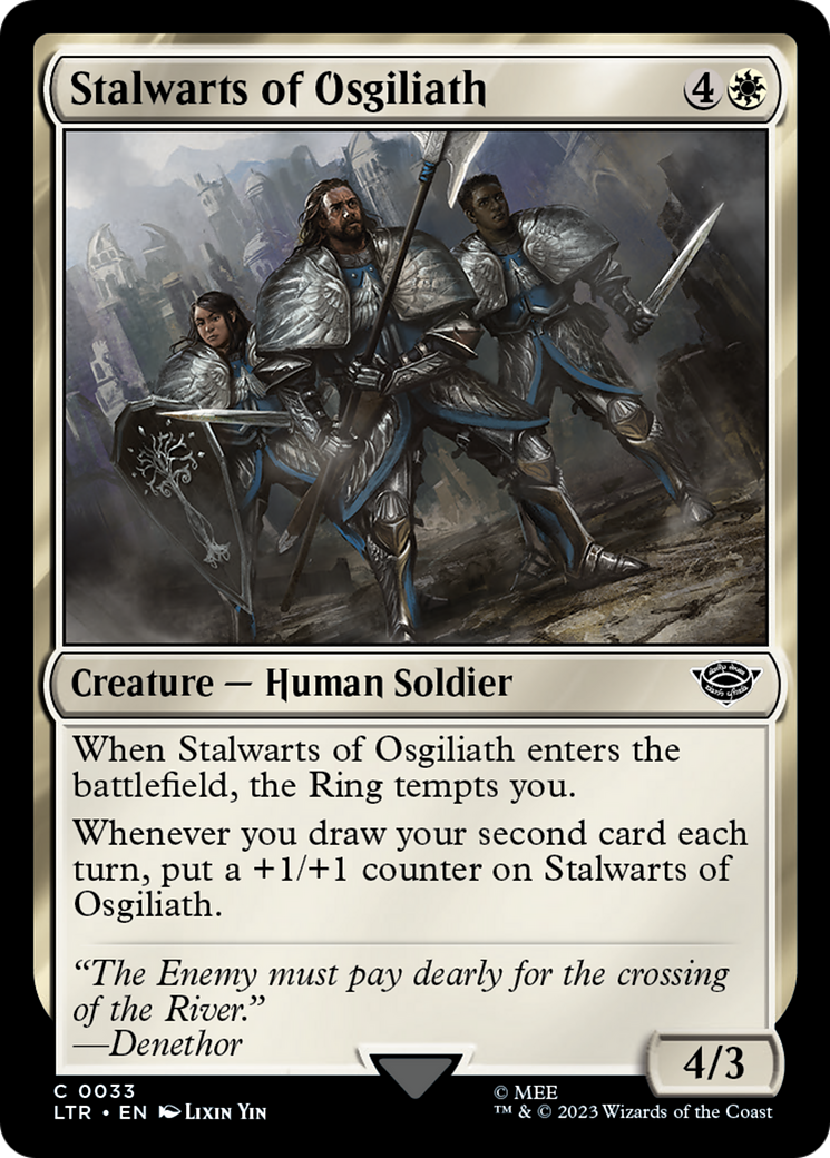 Stalwarts of Osgiliath (LTR-033) - The Lord of the Rings: Tales of Middle-earth