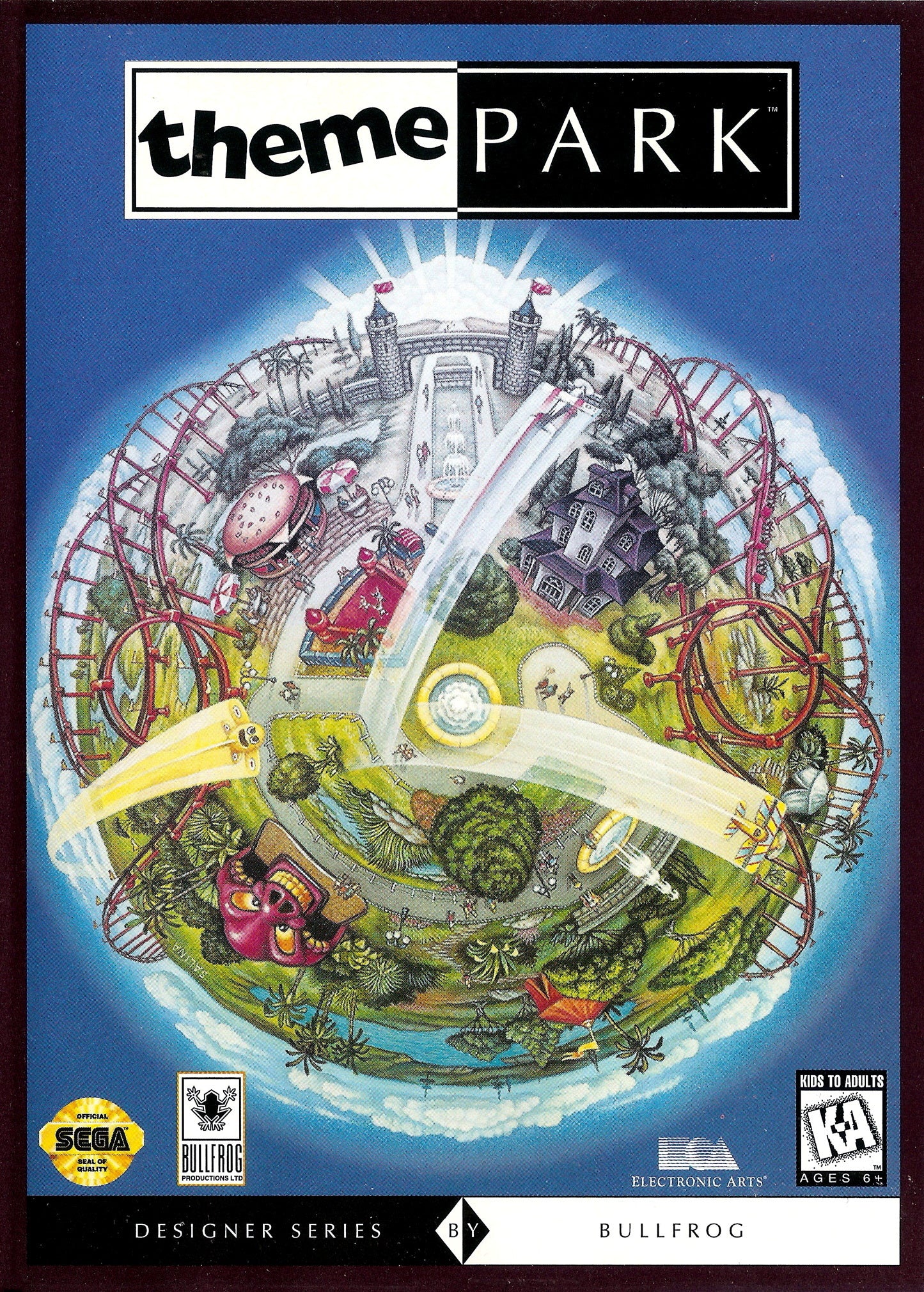 Theme Park - Sega Genesis