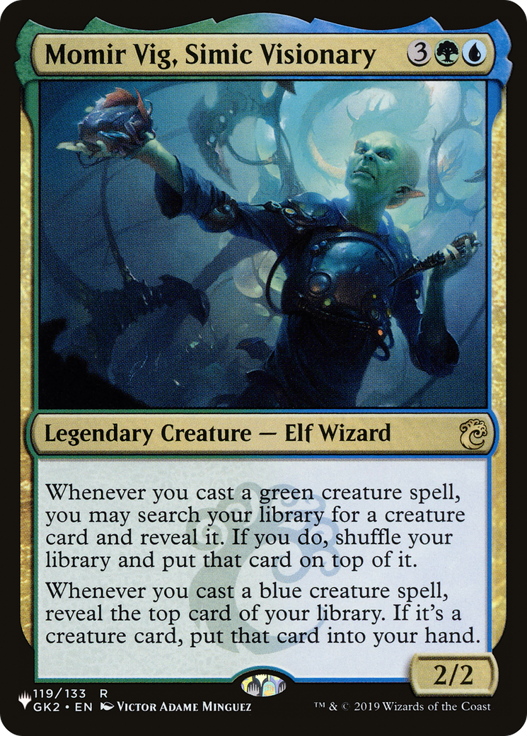 Momir Vig, Simic Visionary (LIST-119/133) - The List