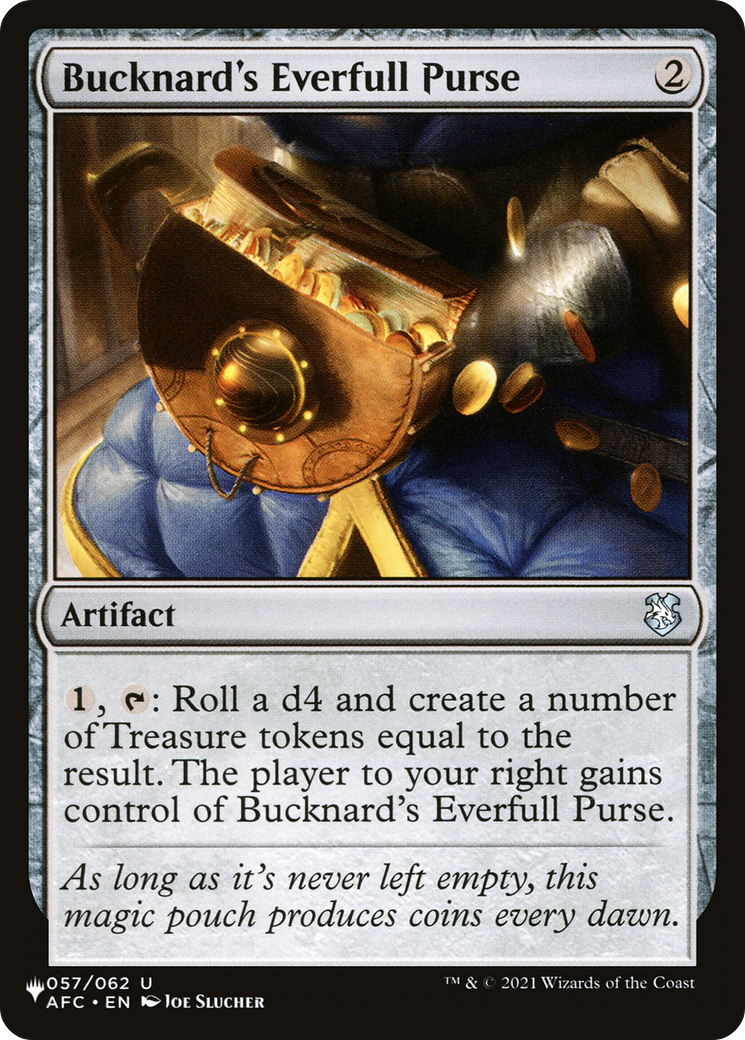 Bucknard's Everfull Purse (LIST-057/062) - The List