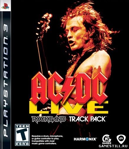 ACDC Live Rock Band Track Pack