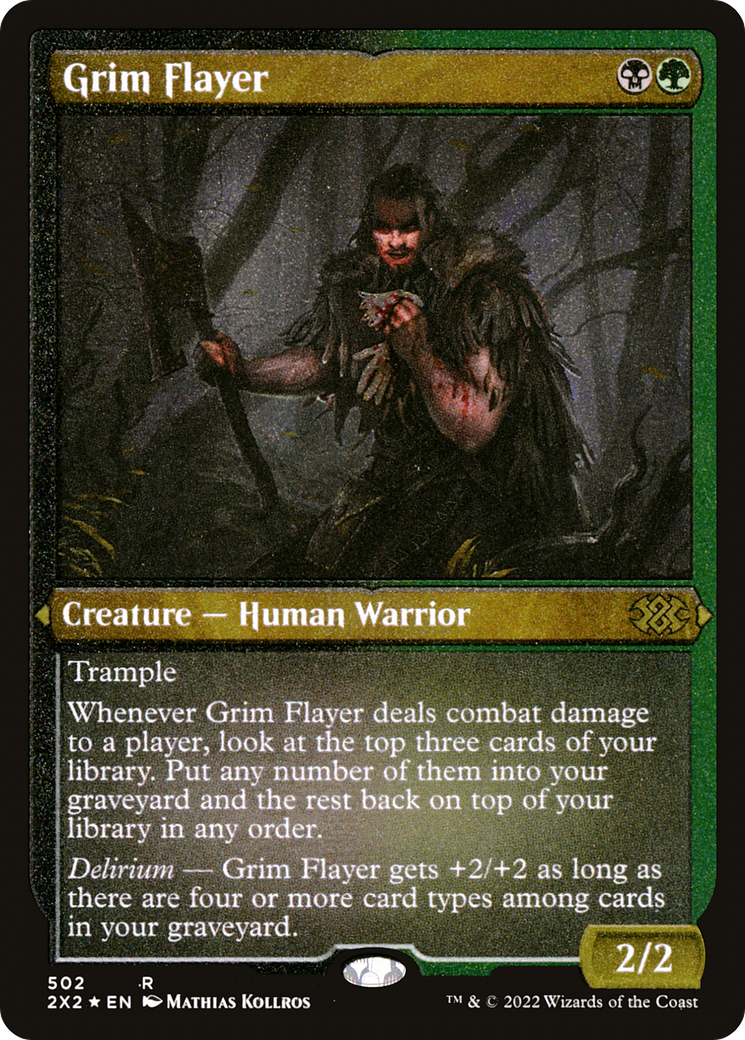 Grim Flayer (2X2-502) - Double Masters 2022 Foil