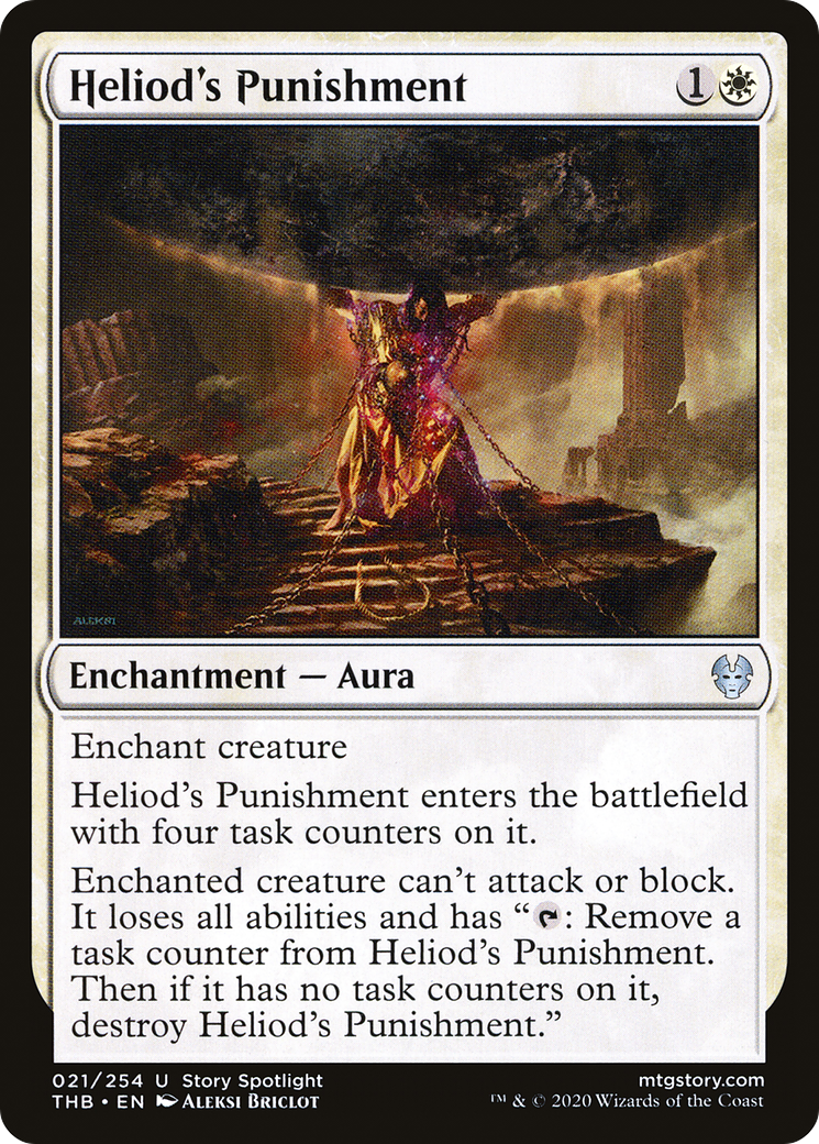 Heliod's Punishment (THB-021) - Theros Beyond Death Foil