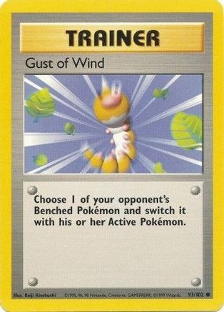 Gust of Wind 093/102 Base Set - Common