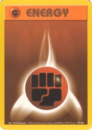 Fighting Energy 097/102 Base Set - Common