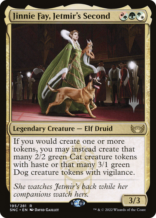 Jinnie Fay, Jetmir's Second (PPSNC-195P) - Streets of New Capenna Promos Foil