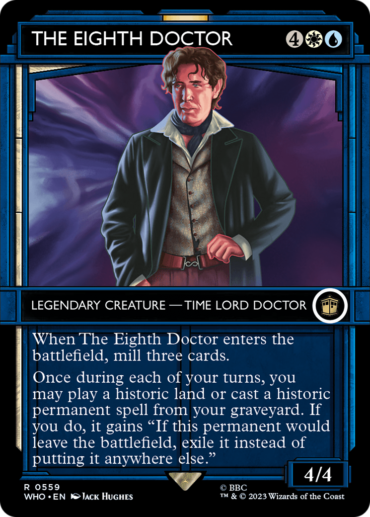 The Eighth Doctor (WHO-559) - Doctor Who: (Showcase) (Borderless) Foil