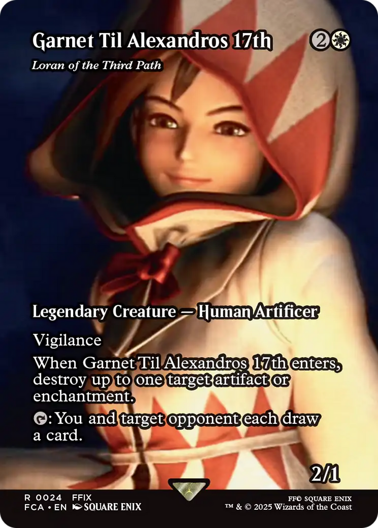 Loran of the Third Path (FCA-024) - FINAL FANTASY: Through the Ages / Garnet Til Alexandros 17th (Borderless)