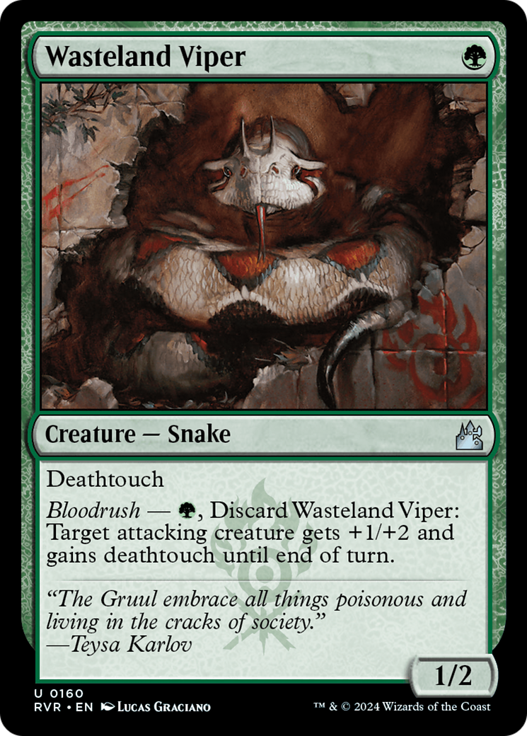 Wasteland Viper (RVR-160) - Ravnica Remastered