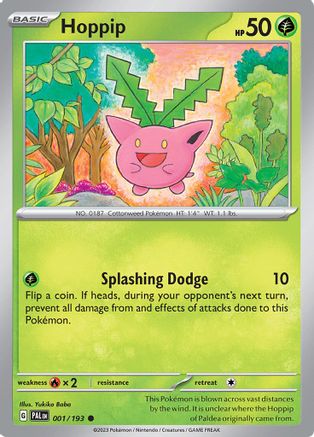 Hoppip 001/193 SV02 Paldea Evolved - Common