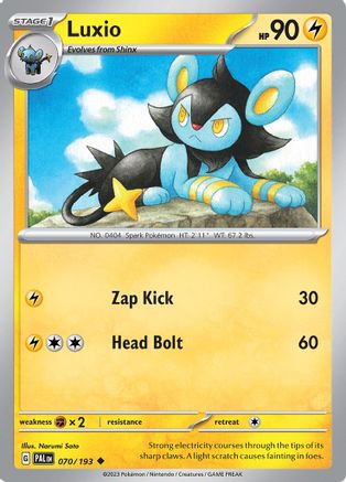 Luxio 070/193 SV02 Paldea Evolved - Uncommon