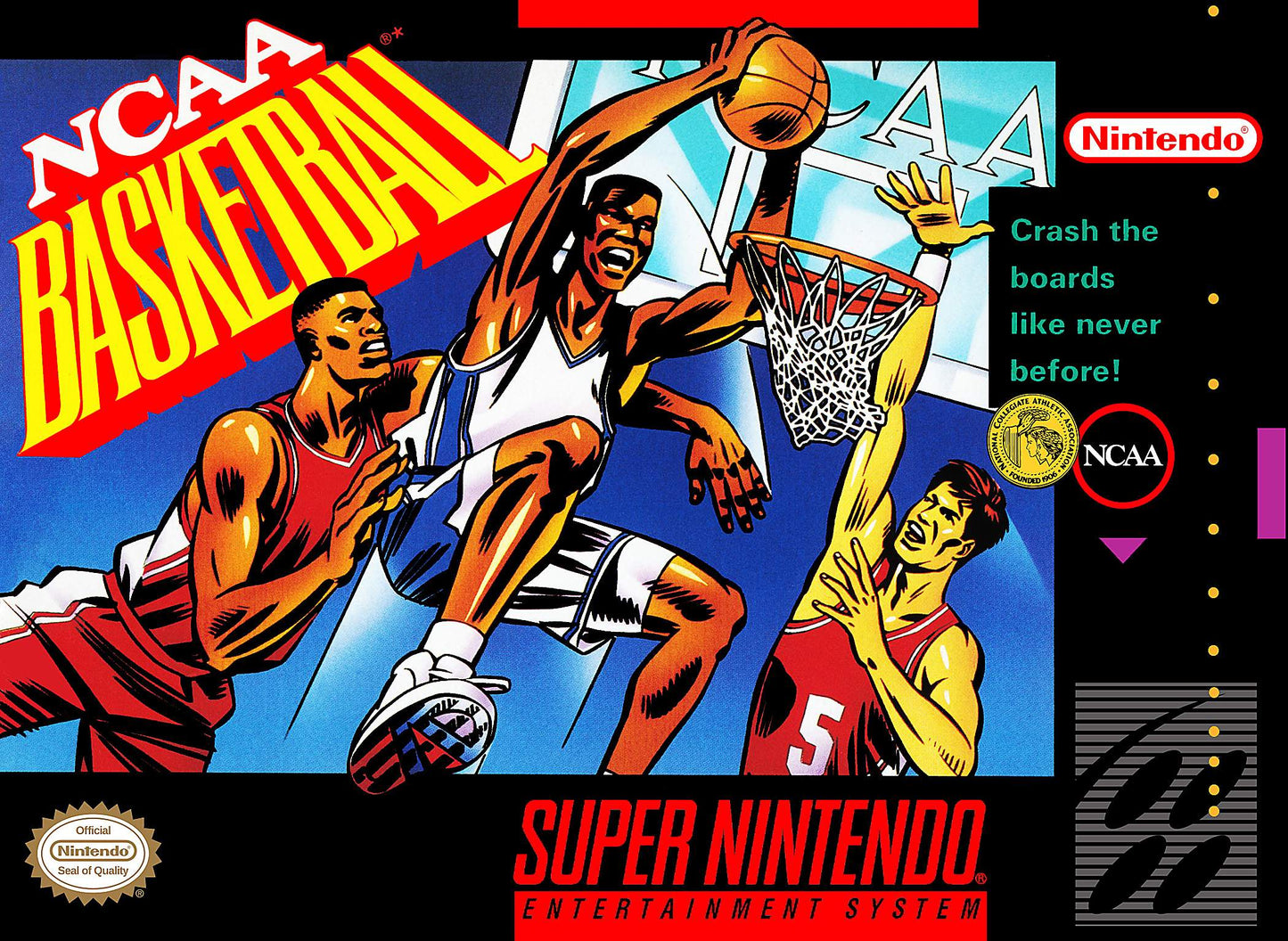 NCAA Basketball - Super Nintendo (SNES)