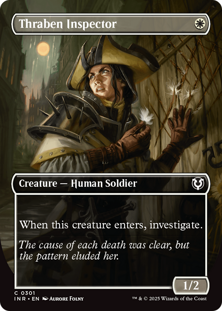 Thraben Inspector (Borderless) (INR-301) - Innistrad Remastered (Borderless)