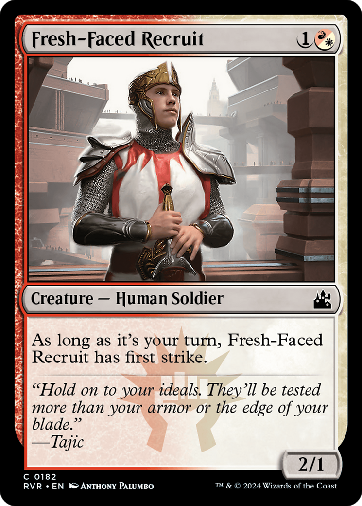 Fresh-Faced Recruit (RVR-182) - Ravnica Remastered