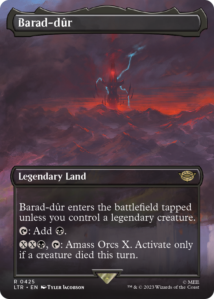 Barad-dûr (LTR-425) - The Lord of the Rings: Tales of Middle-earth (Borderless)