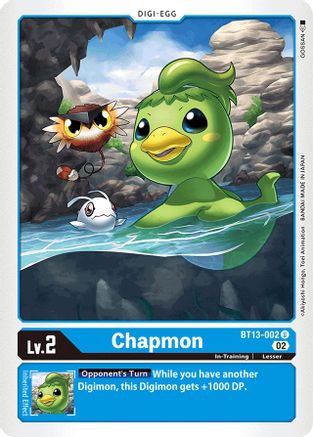 Chapmon (BT13-002) - Versus Royal Knights