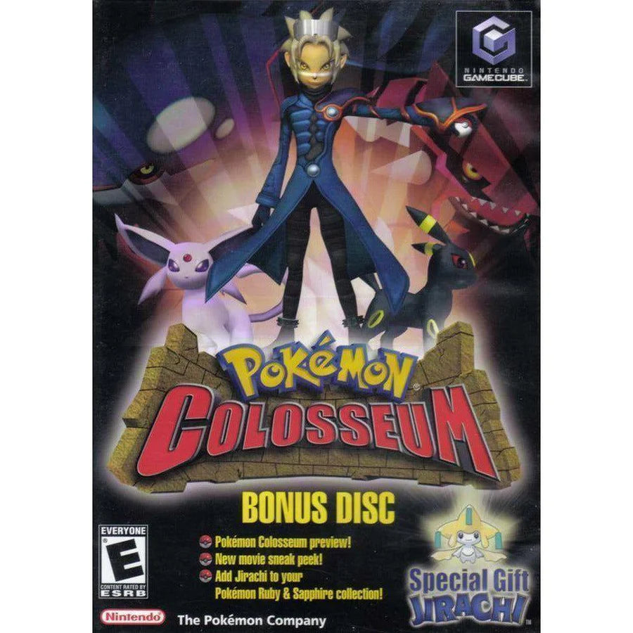 Pokemon Colosseum Gamecube Bonus Disc