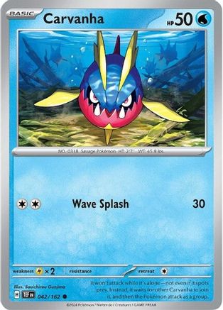 Carvanha 042/162 SV05 Temporal Forces - Common