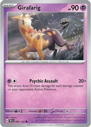 Girafarig 066/162 SV05 Temporal Forces - Common