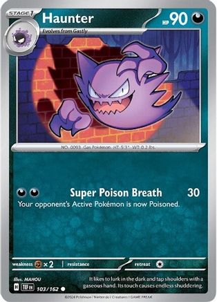 Haunter 103/162 SV05 Temporal Forces - Common