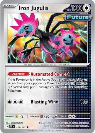 Iron Jugulis 139/162 SV05 Temporal Forces - Uncommon