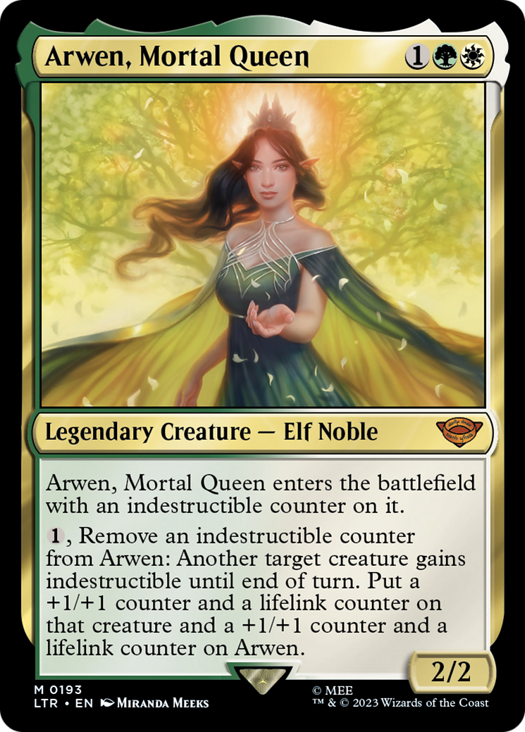 Arwen, Mortal Queen (LTR-193) - The Lord of the Rings: Tales of Middle-earth