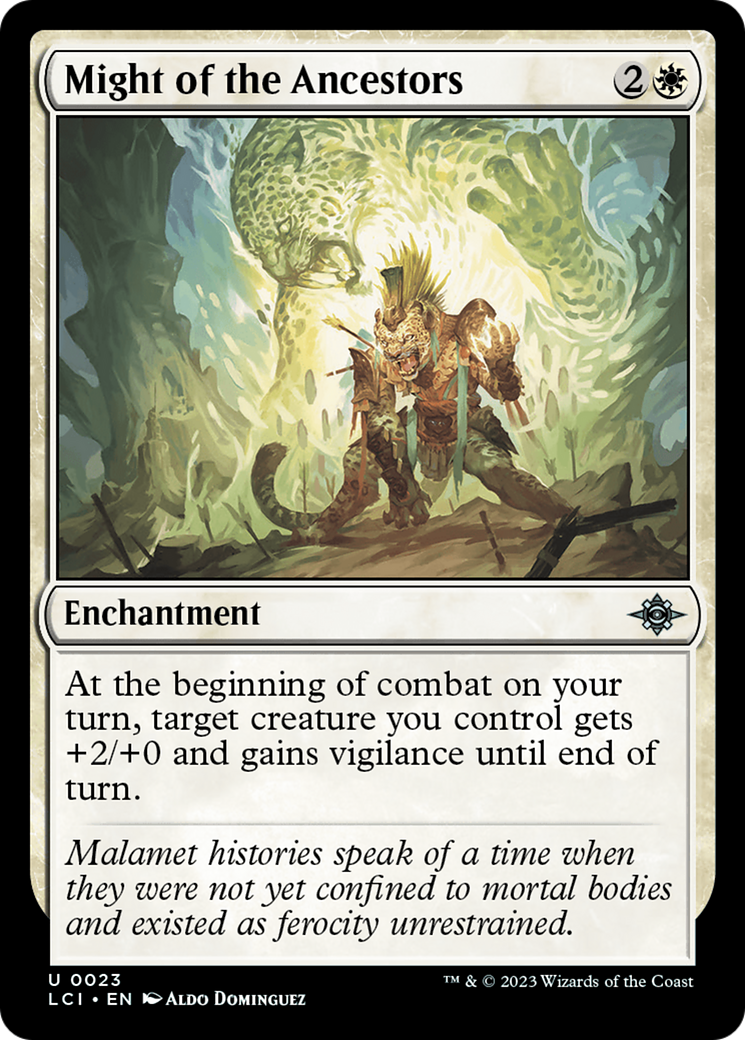Might of the Ancestors (LCI-023) - The Lost Caverns of Ixalan