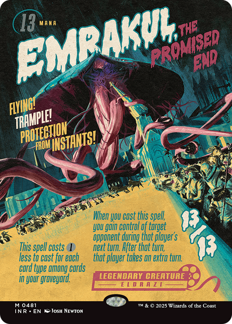 Emrakul, the Promised End (Showcase) (INR-481) - Innistrad Remastered: (Showcase) (Borderless)