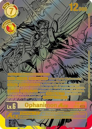Ophanimon ACE (Textured) (EX6-027) - Infernal Ascension Foil