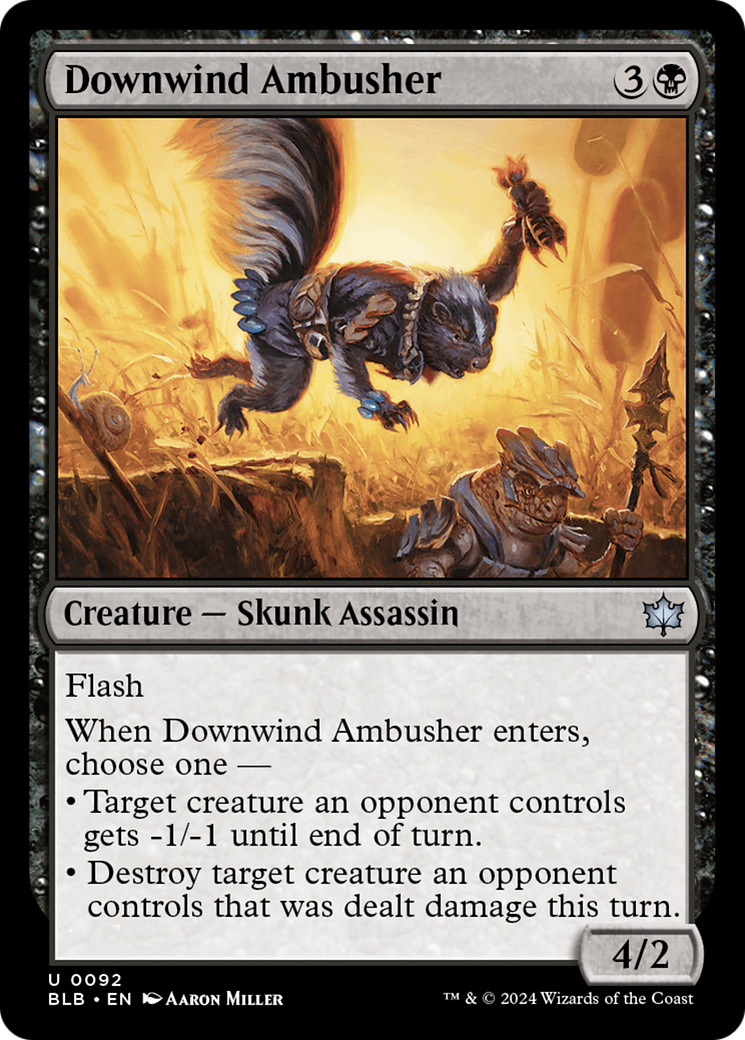 Downwind Ambusher (BLB-092) - Bloomburrow
