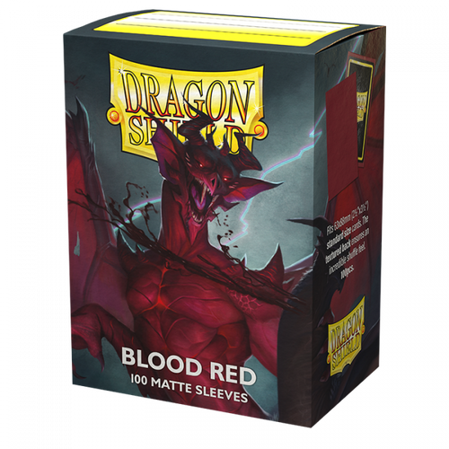 Dragon Shield Matte Sleeves Blood Red (100ct)