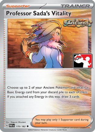 Professor Sada's Vitality 170 Prize Pack Series Cards - Uncommon