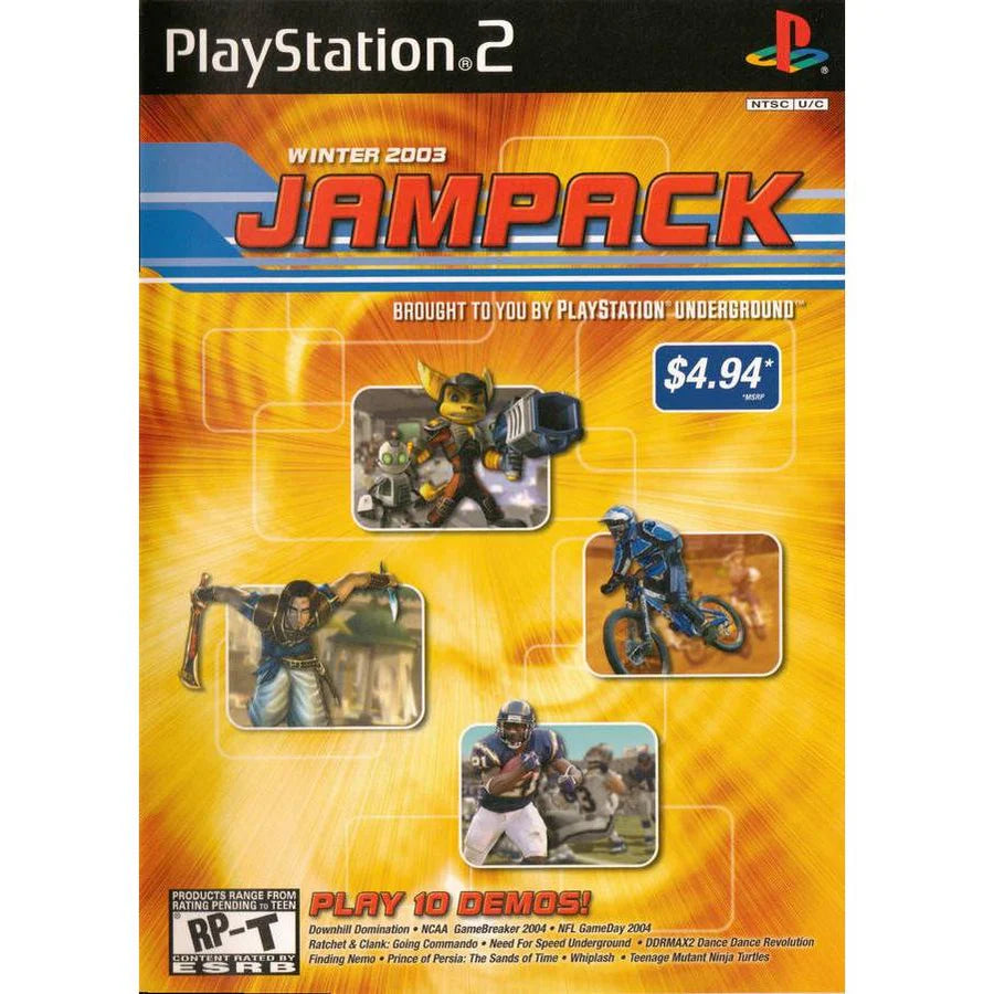 JamPack Winter 2003 Demo Disc