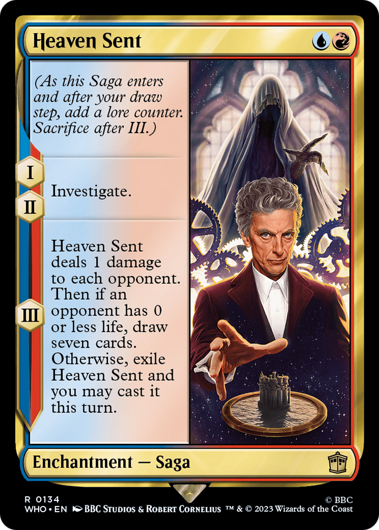 Heaven Sent (WHO-134) - Doctor Who Foil