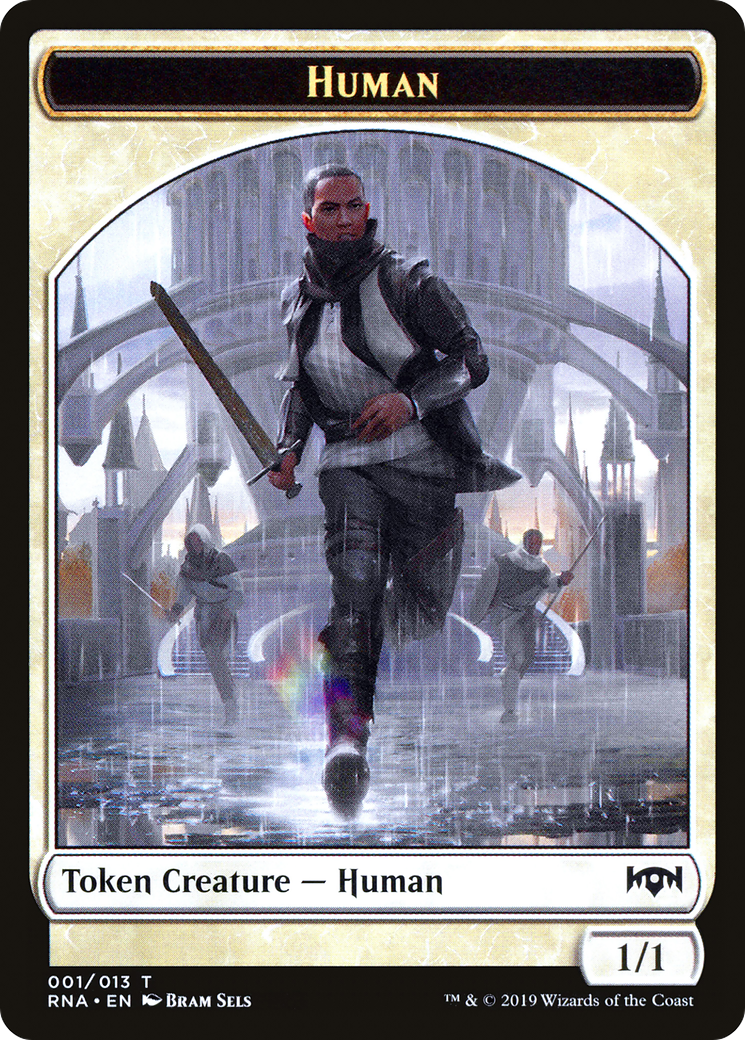 Human (RNA-001) - Ravnica Allegiance Tokens