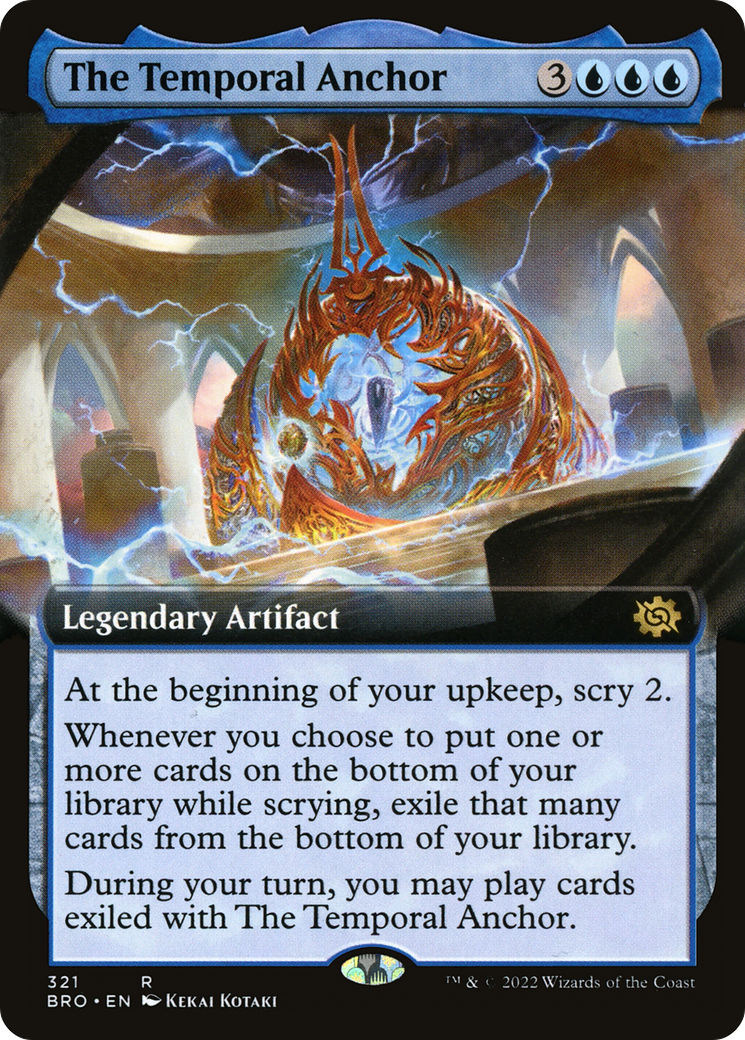 The Temporal Anchor (Extended Art) (BRO-321) - The Brothers' War: (Extended Art)