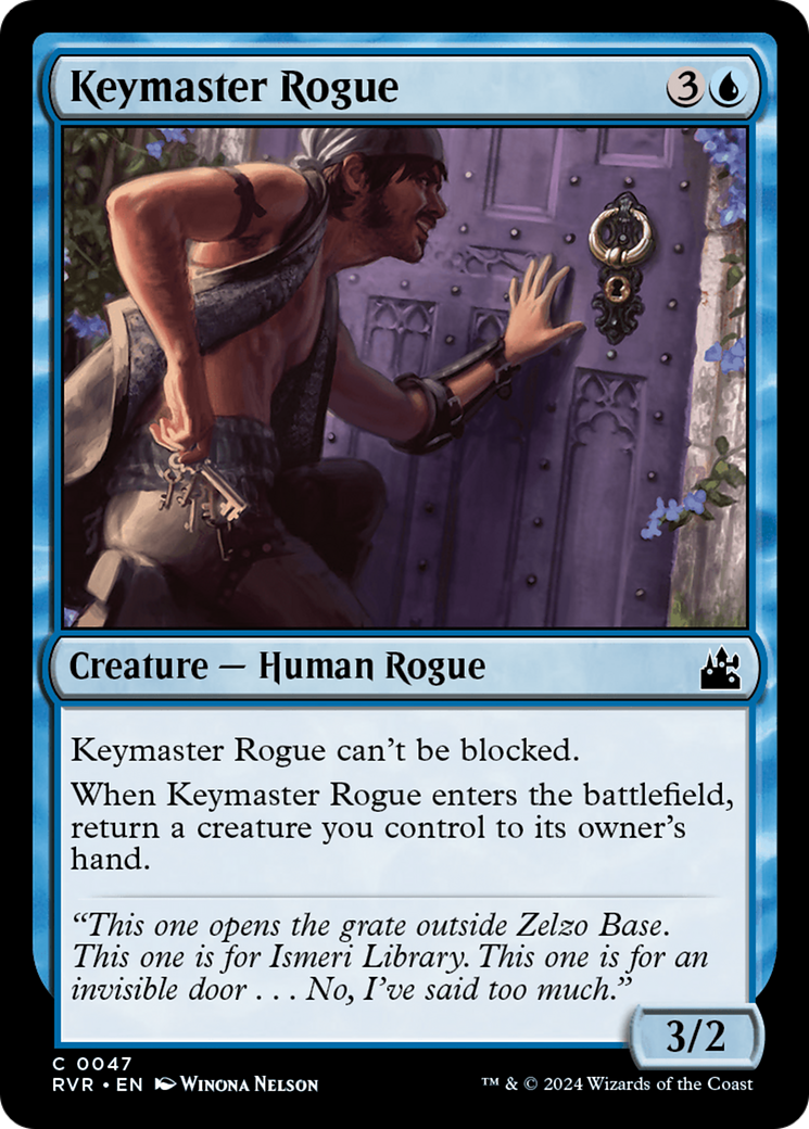 Keymaster Rogue (RVR-047) - Ravnica Remastered